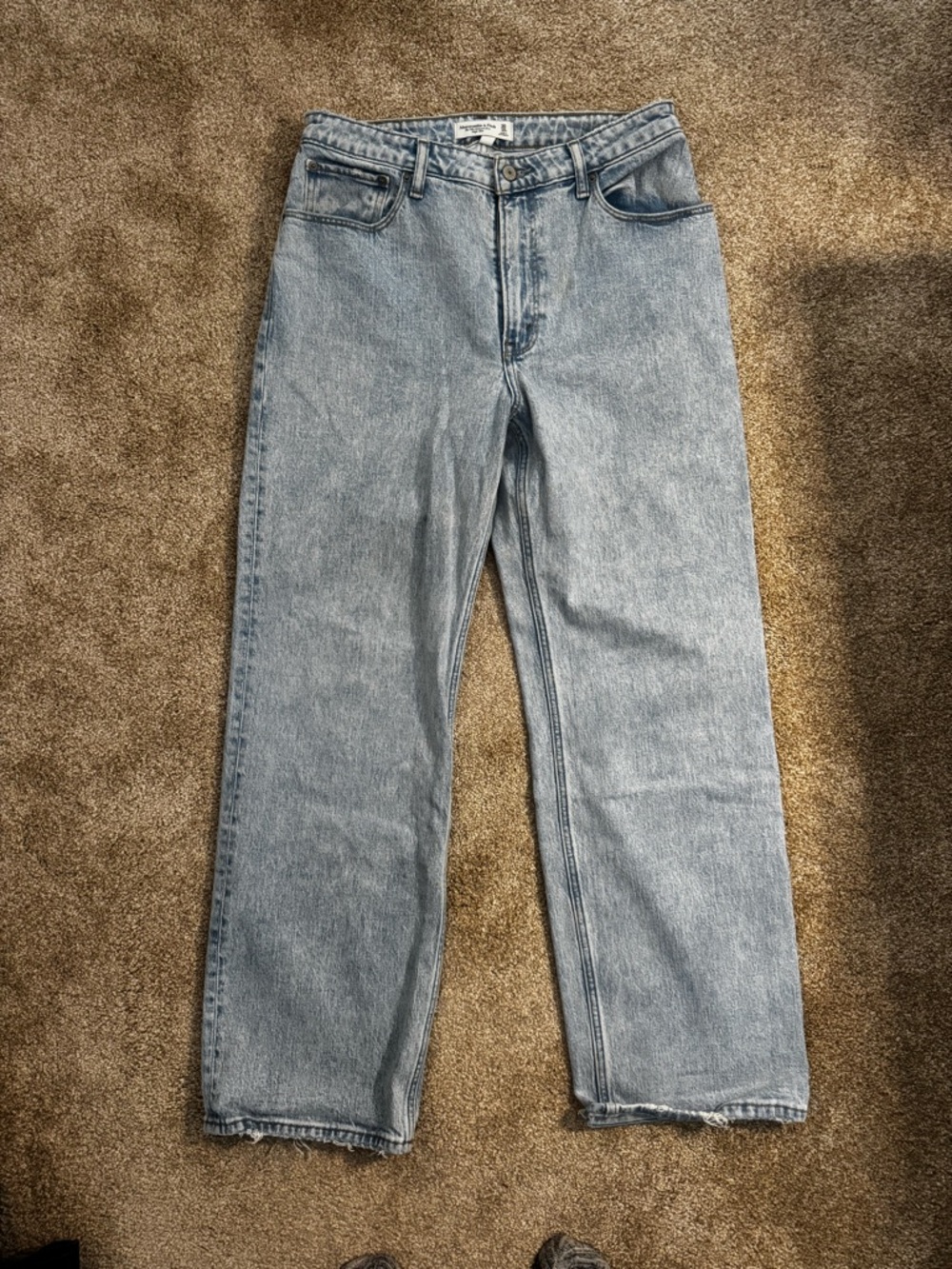 Women's Light Blue 90’s Relaxed Jean High Rise Curve